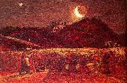 Cornfield by Moonlight